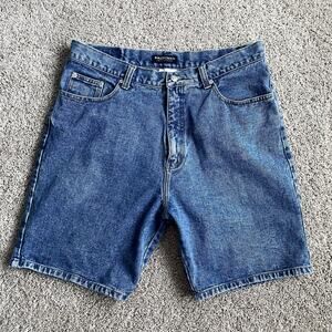 Britches Great Outdoor Men's Wide Leg Cotton Denim Short 38